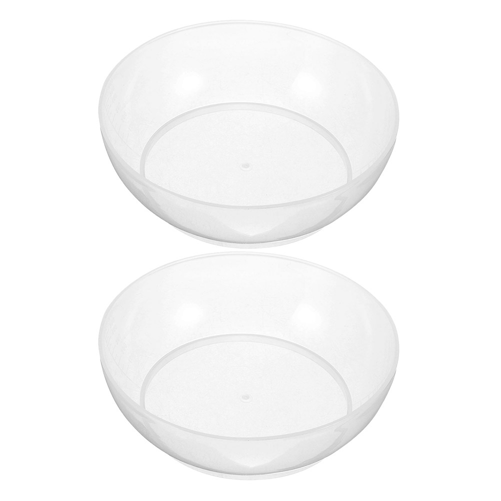 Portion Scale Digital - 2 stuks digitale weegschaal kom, transparante