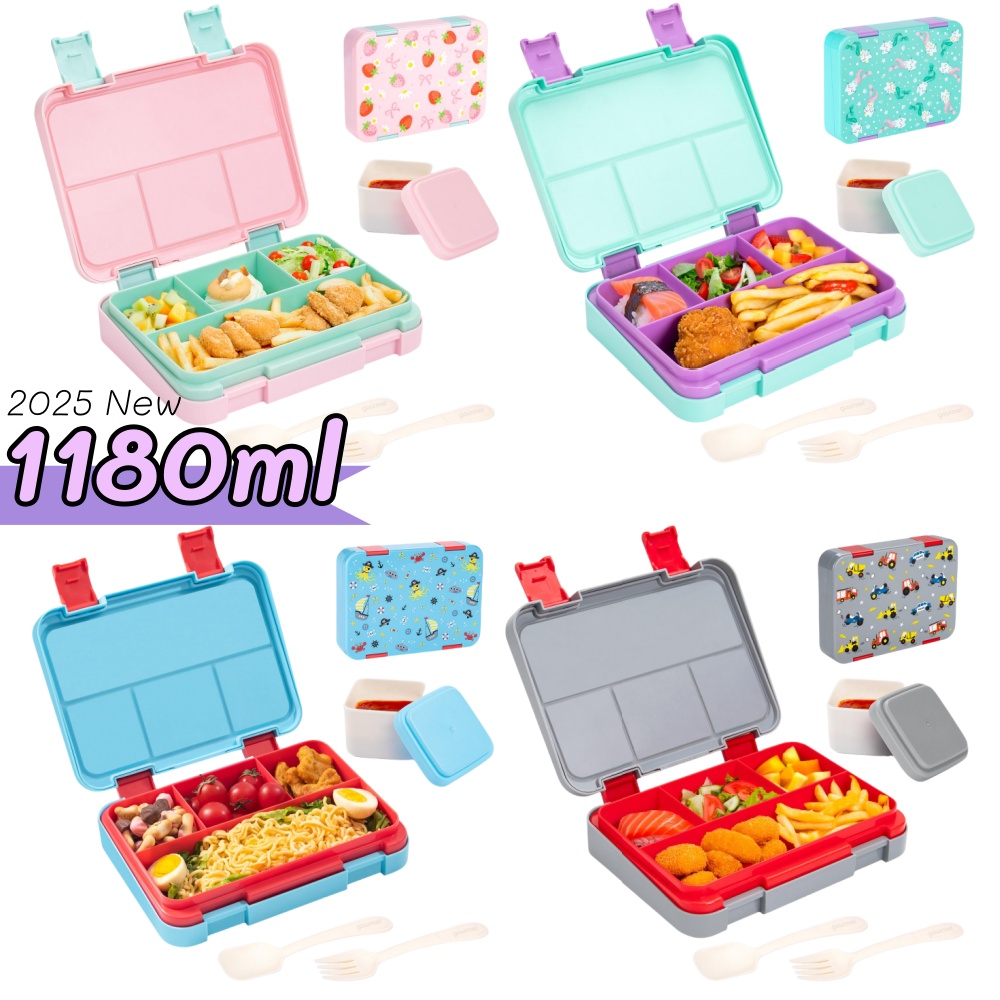 Meal Prep Or Prep Meal - 40oz Cartoon Patroon Bento Lunchbox Set