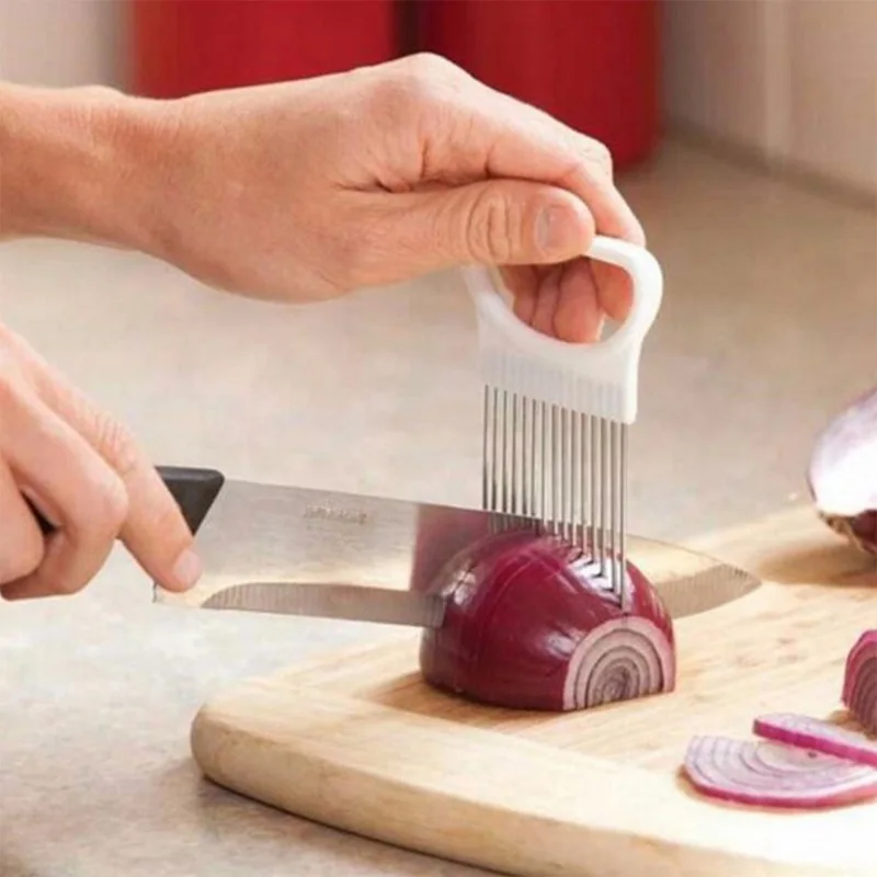 Onion Holder Slicer - Snijd moeiloos uien met deze 1-delige