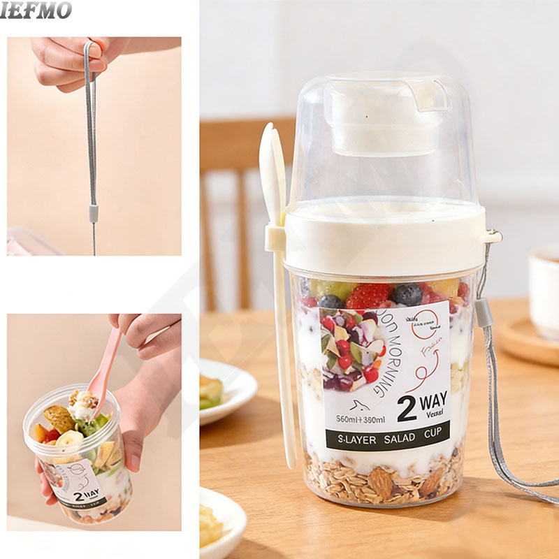 Saladeschaalset voor onderweg  - Meal Prep Weight Loss recensie en prijs