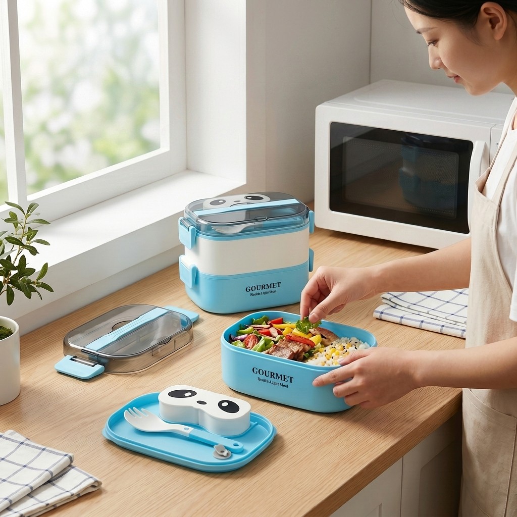 Microgolfbestendige Bento Lunc - Meal Prep Or Prep Meal recensie en prijs