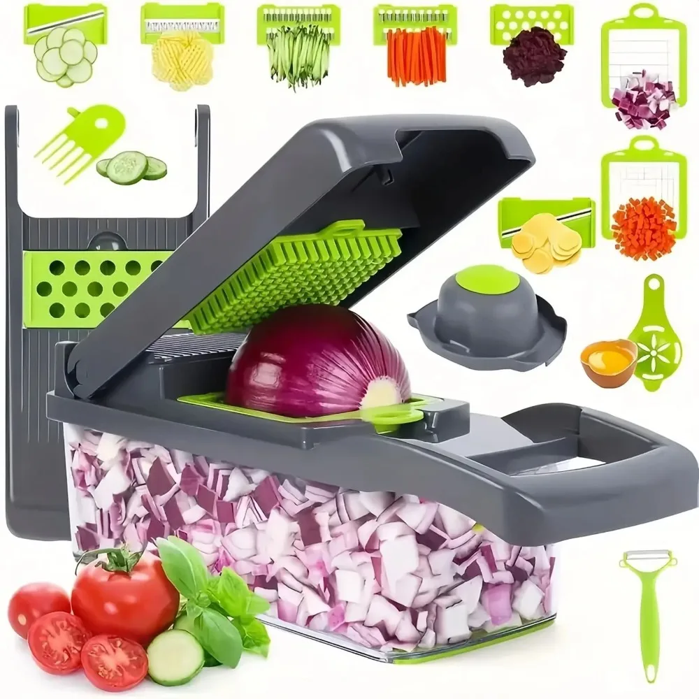 Multifunctionele Groente Chopp - Onion Holder Slicer recensie en prijs