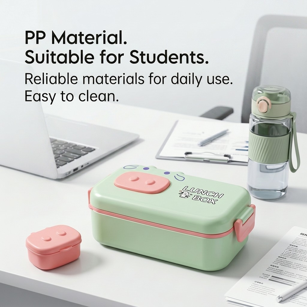 Kawaii plastic bento box voor  - Meal Prep Or Prep Meal recensie en prijs