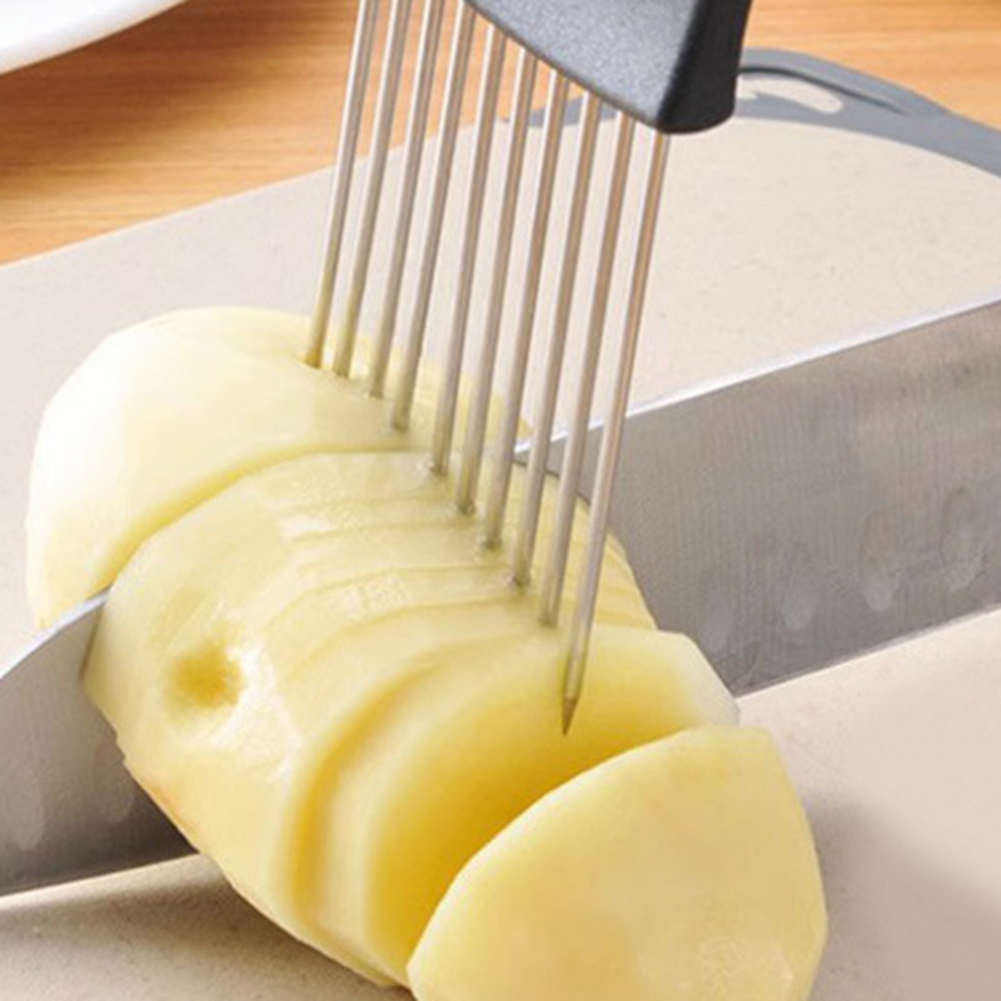 1 stks RVS Uiensnijderhouder M - Onion Holder Slicer recensie en prijs