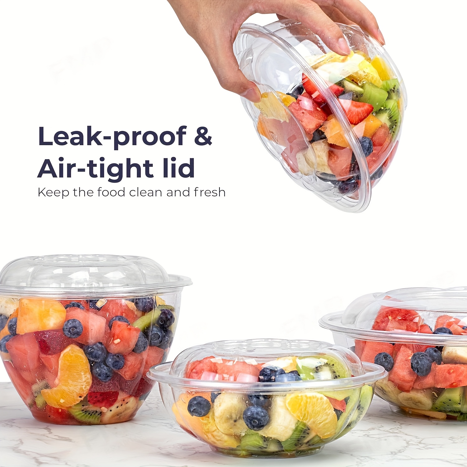 50-pack 32-ounce transparante  - Meal Prep Quinoa Bowls recensie en prijs