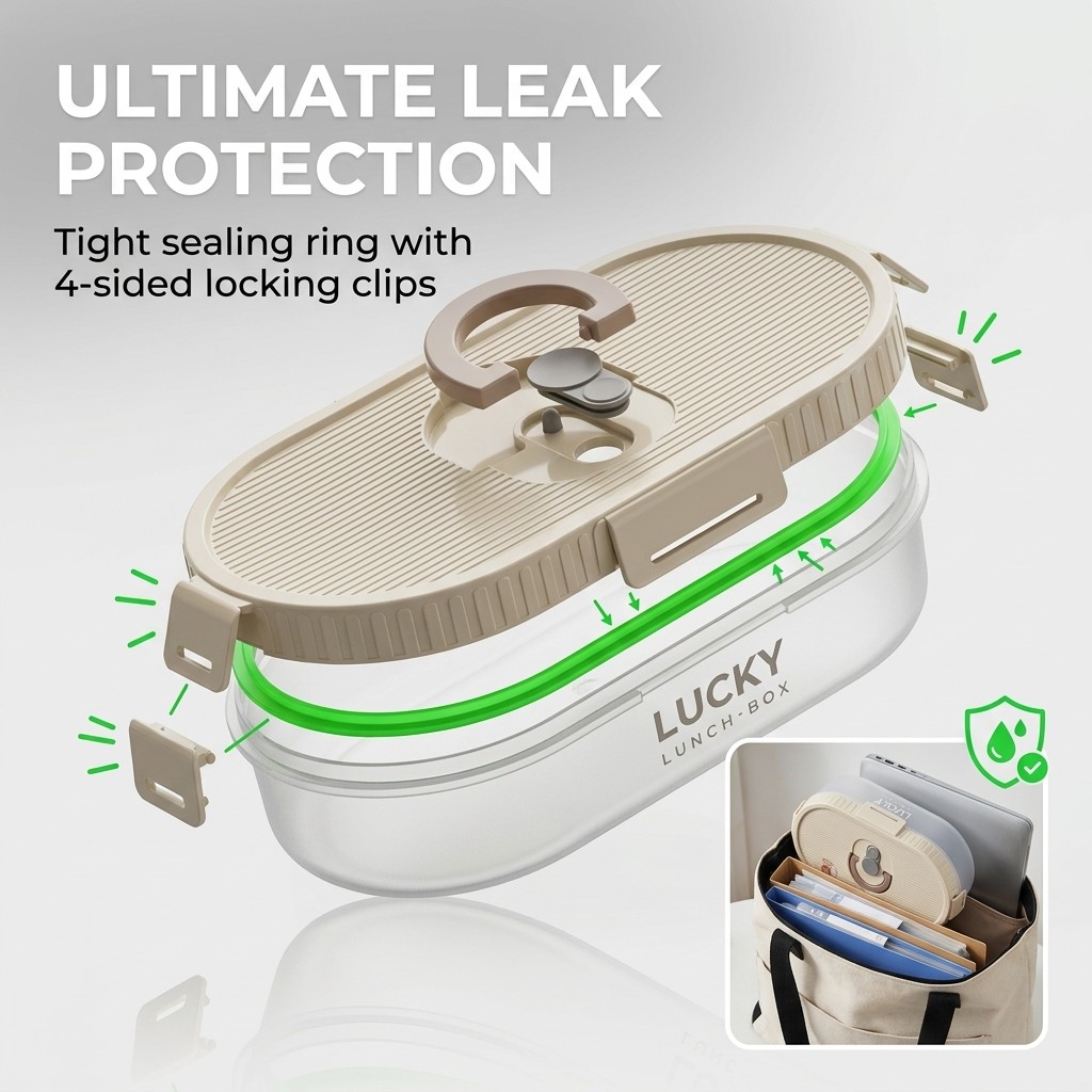 Draagbare Bento Lunchbox Set L - Meal Prep Or Prep Meal recensie en prijs