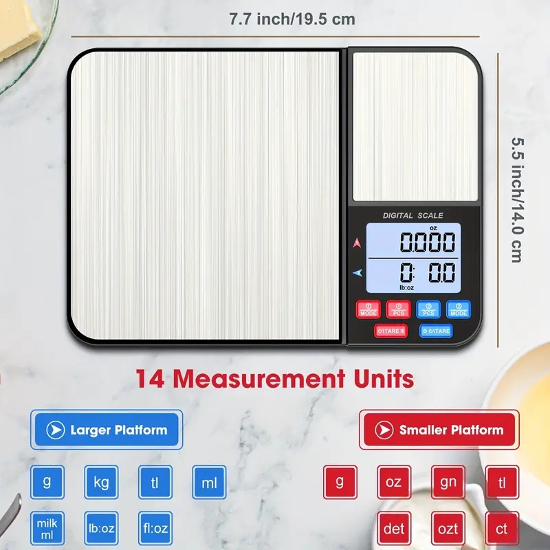 1Pc Digitale Keukenweegschaal  - Meal Prep Weight Loss recensie en prijs