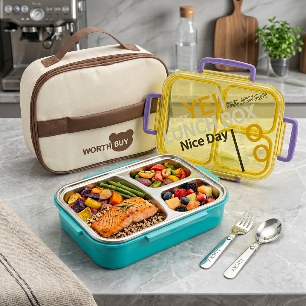 Microgolfbestendige 304 roestv - Meal Prep Or Prep Meal recensie en prijs