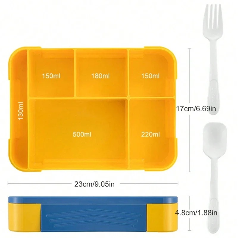 1330ML Bento Lunchbox Kinderen - Meal Prep Or Prep Meal recensie en prijs