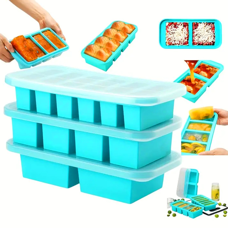 2 of 3-delige siliconen vriesb - Meal Prep Or Prep Meal recensie en prijs