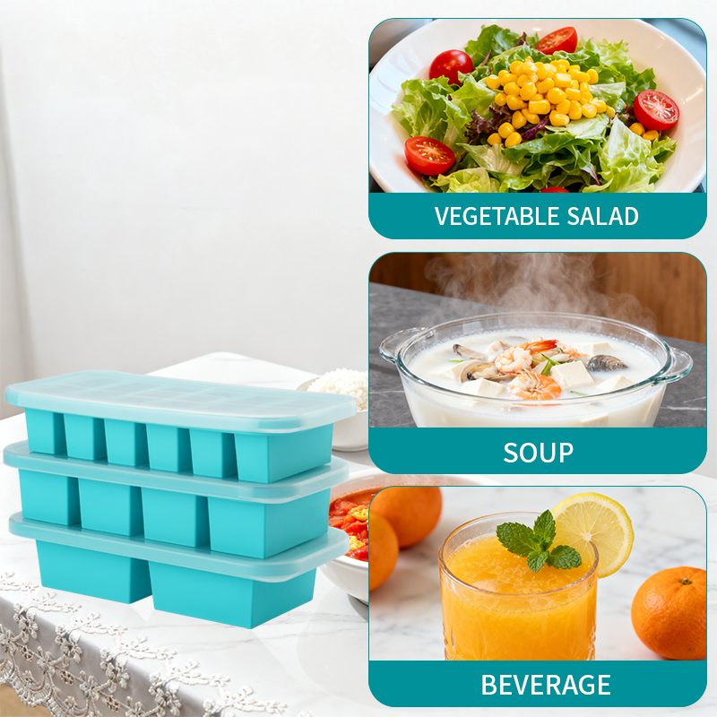 2 of 3-delige siliconen vriesb - Meal Prep Or Prep Meal recensie en prijs