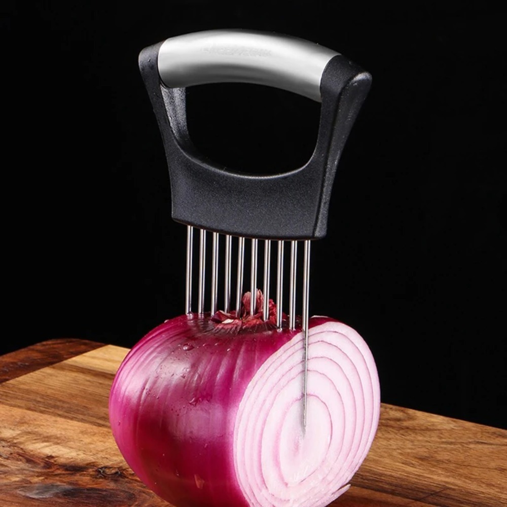 Houder voor roestvrijstalen ui - Onion Holder Slicer recensie en prijs