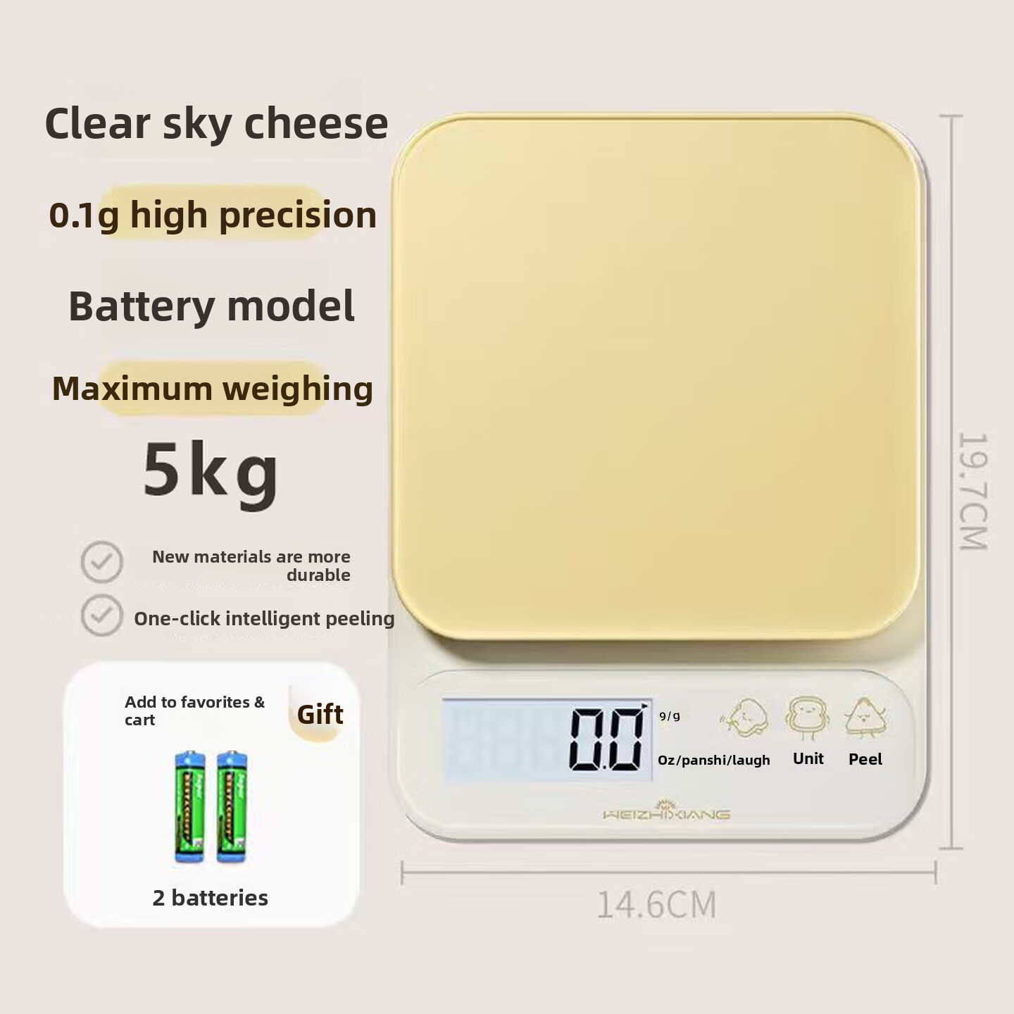 Compacte digitale keukenweegsc - Portion Scale Digital recensie en prijs