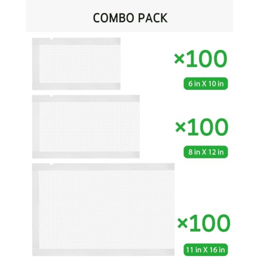 Vacumeerzakken, gallon, quart  - Meal Prep Or Prep Meal recensie en prijs