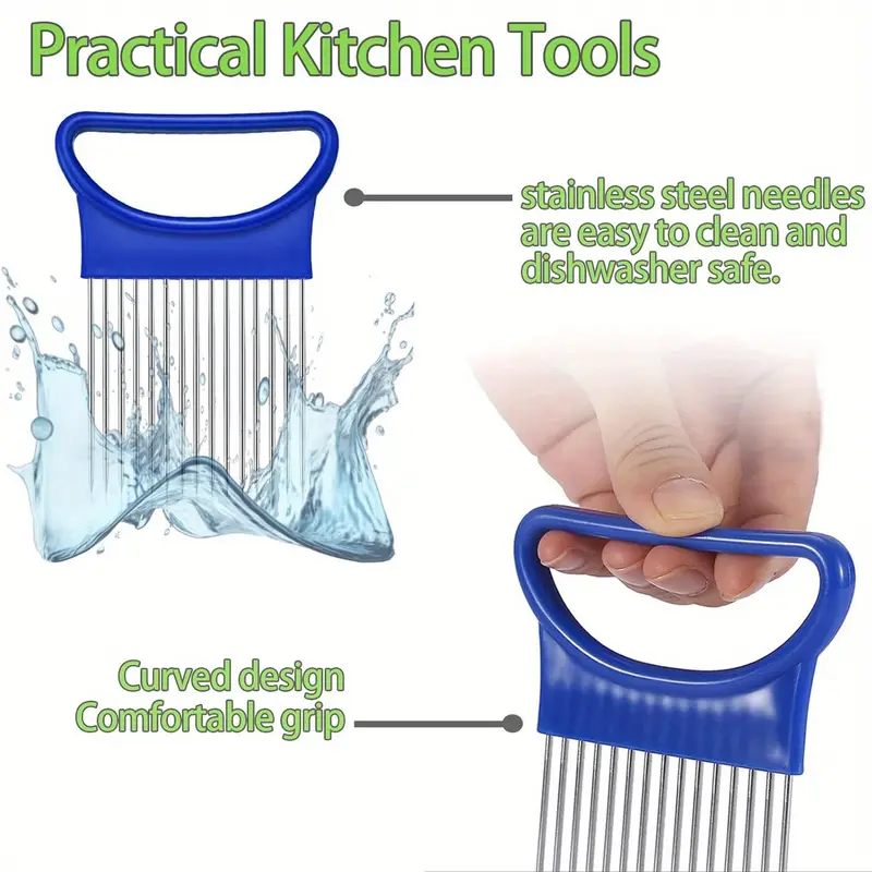 4-in-1 keukenpin magische uien - Onion Holder Slicer recensie en prijs