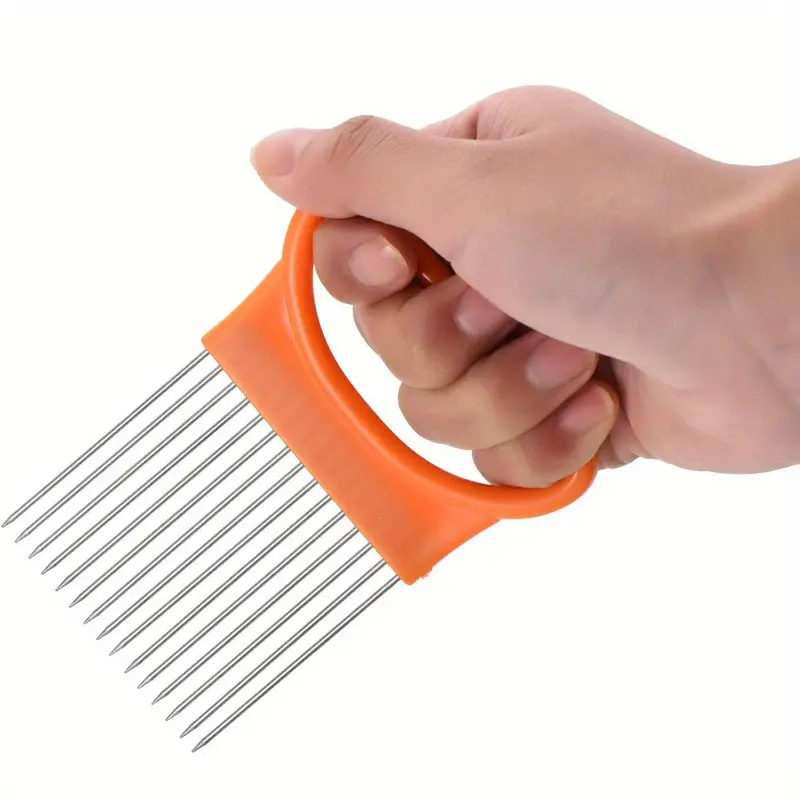 4-in-1 keukenpin magische uien - Onion Holder Slicer recensie en prijs