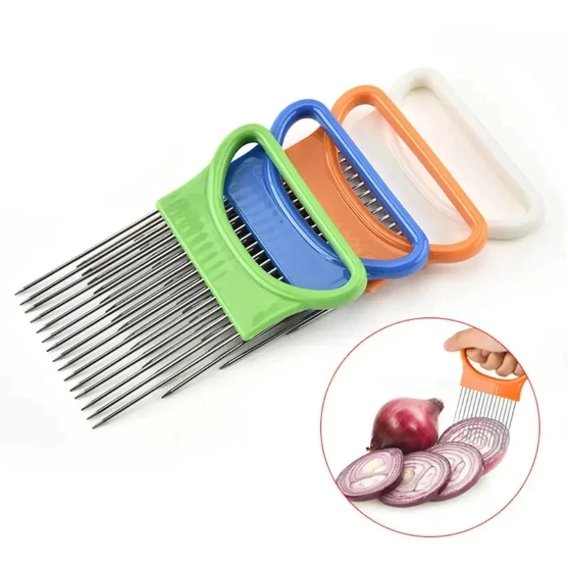 Keukengadgets Roestvrijstalen  - Onion Holder Slicer recensie en prijs
