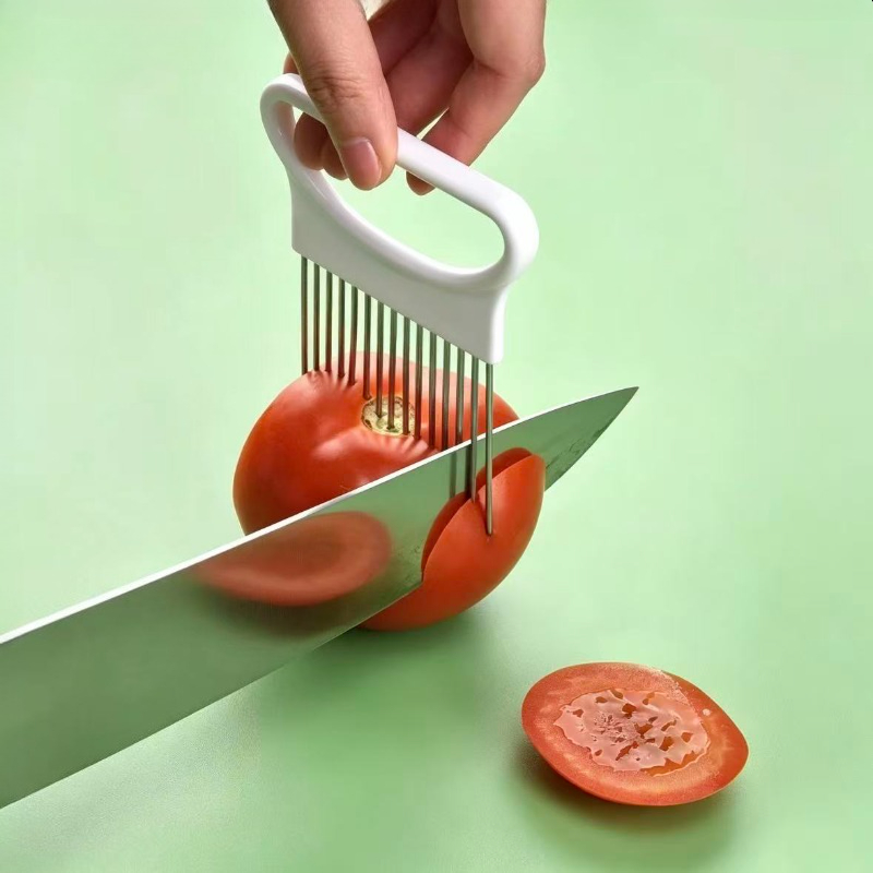 Snijd uien moeiteloos met deze - Onion Holder Slicer recensie en prijs