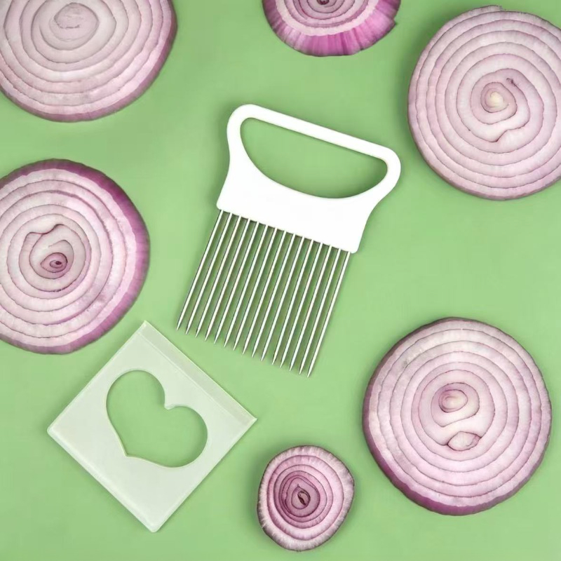 Snijd uien moeiteloos met deze - Onion Holder Slicer recensie en prijs