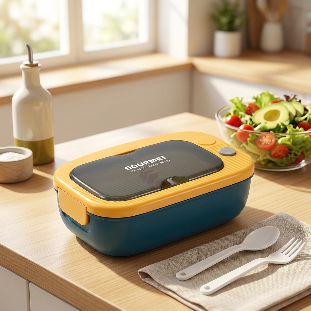 Plastic Bento Lunchbox met 2 c - Meal Prep Or Prep Meal recensie en prijs
