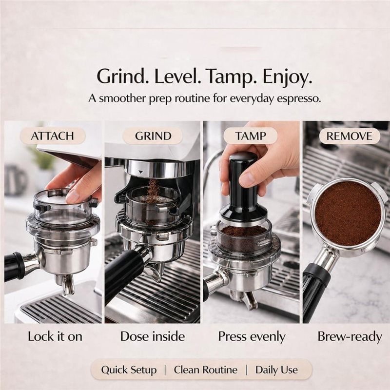 Promotie! Twist-Lock Portafilt - Breville Espresso Barista Touch recensie en prijs