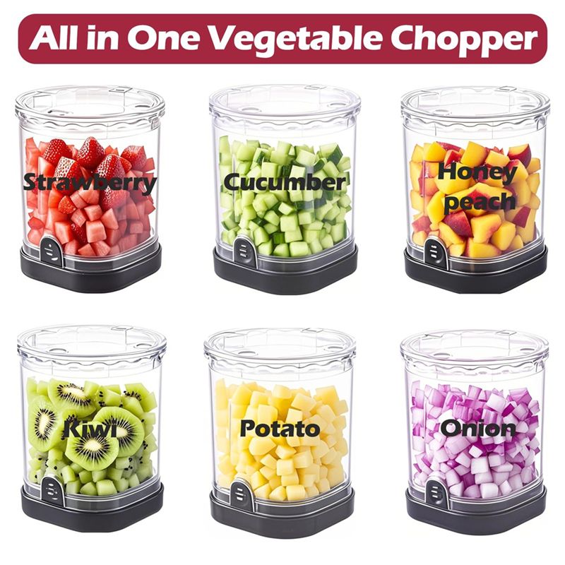 AS63 - Keukenhulp Fruit- en Gr - Veggie Chopper Cup recensie en prijs