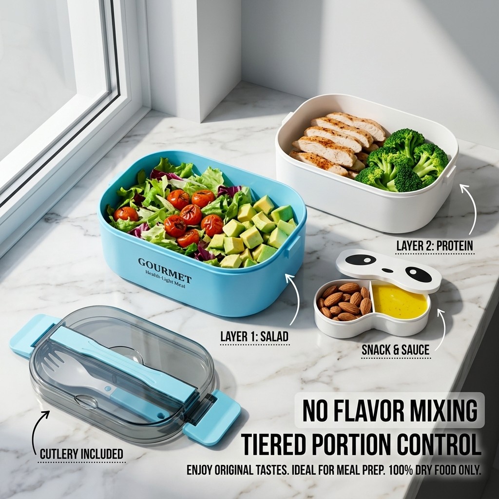 Magnetronbestendige plastic be - Meal Prep Or Prep Meal recensie en prijs