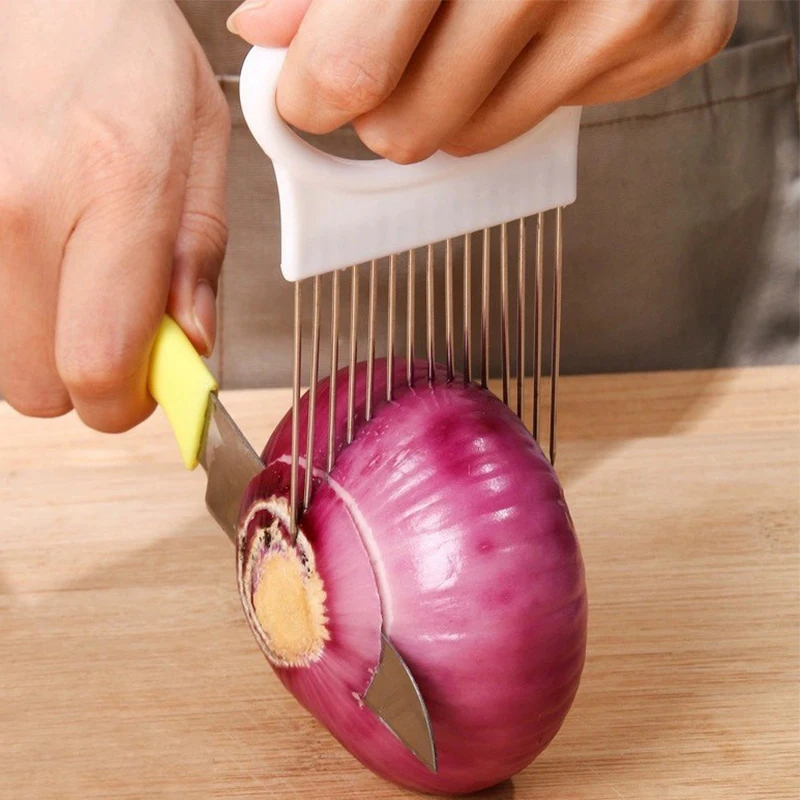 1-3 stuks moeiteloos uien snij - Onion Holder Slicer recensie en prijs