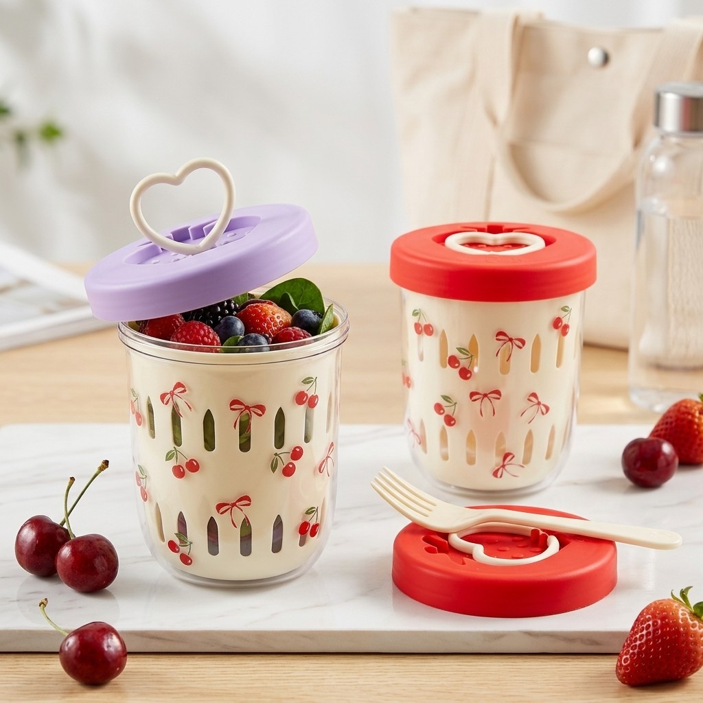 Plastieken saladebakje met dek - Meal Prep Or Prep Meal recensie en prijs