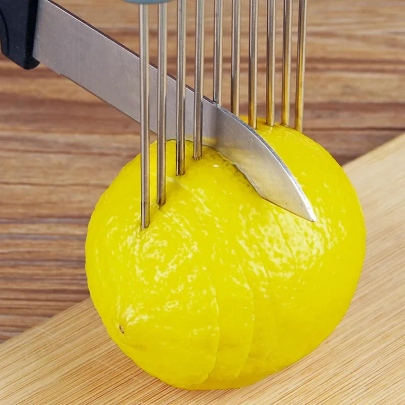 Snijd moeiloos uien met deze 1 - Onion Holder Slicer recensie en prijs